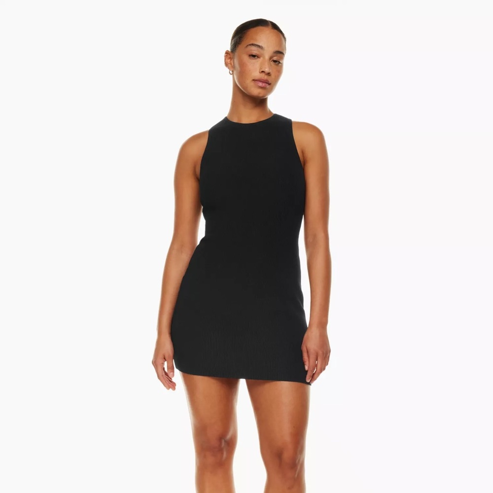 Aritzia Babaton - Sculpt Knit Racer Mini Dress - sz XS